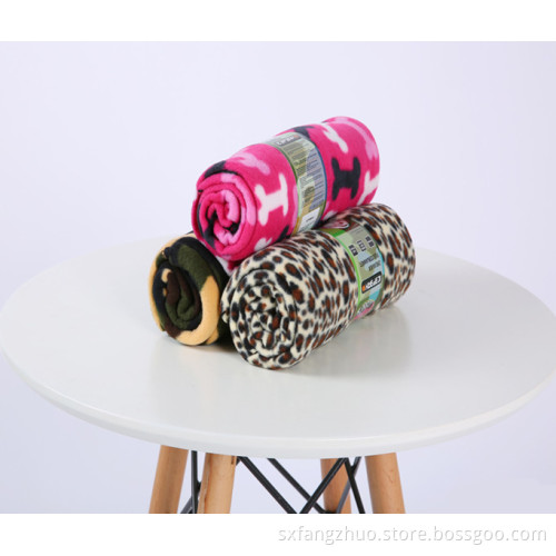 Grosir melempar selimut microfleece fuzzy hangat